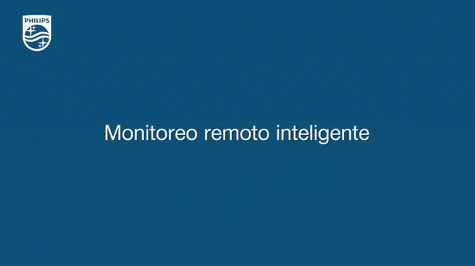 Demostraci&oacute;n de revisi&oacute;n de actividades en la app de la Philips Alpha VP 5HWS